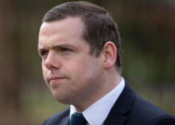 Douglas Ross, the Scottish Conservative leader, is contesting in the upcoming election