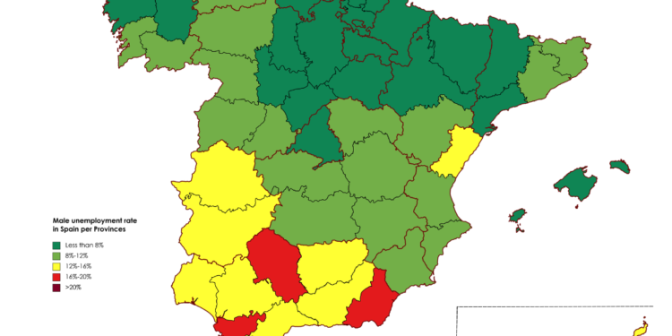 Spain: Generalized drop in unemployment in May of 58,650 people in all sectors