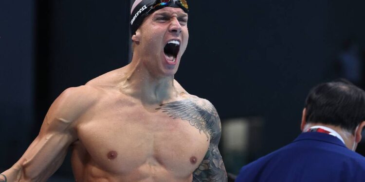 U.S. Swimmer Caeleb Dressel in Tears After Failing to Defend Gold in Solo Events