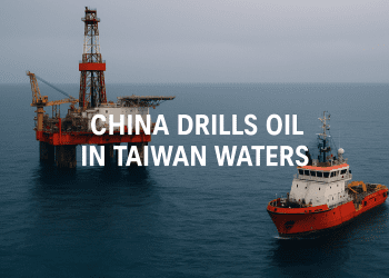 China Drills Oil in Taiwan Waters