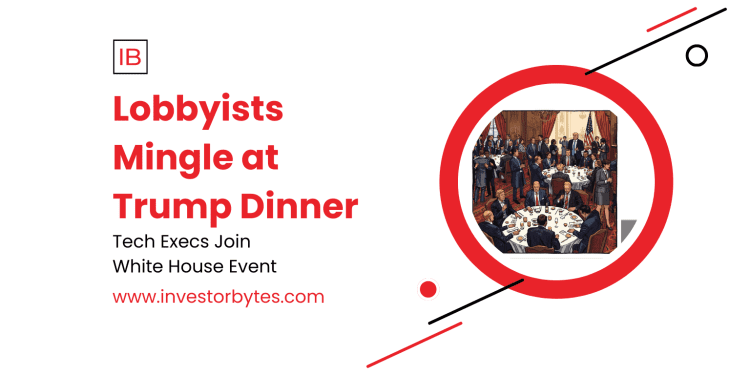 Lobbyists Mingle at Trump Dinner: Wall Street Titans and Saudi Royals Network at White House Gala