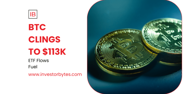 BTS CLINGS TO $113K