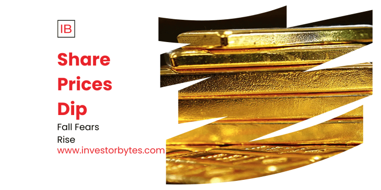 Share Prices Dip