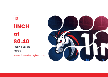 1INCH at $0.40