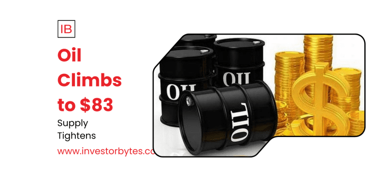 Oil Climbs to $83