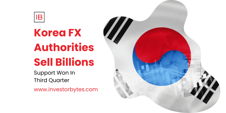 Korea FX Authorities Sell Billions