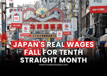 Japan’s Real Wages Fall for Tenth Straight Month