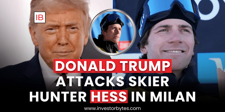 Donald Trump Attacks Skier Hunter Hess in Milan