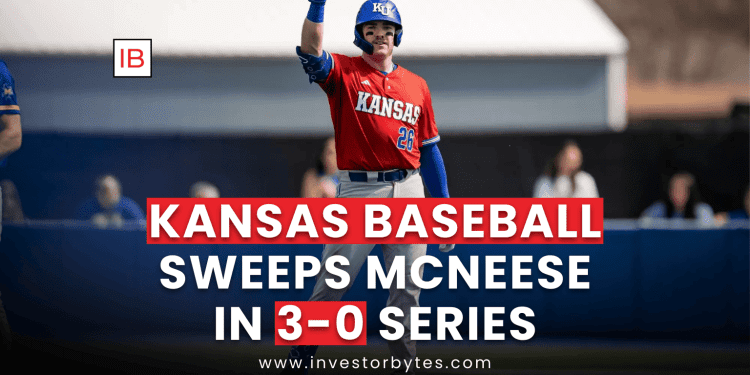 Kansas Baseball Sweeps McNeese in 3-0 Series