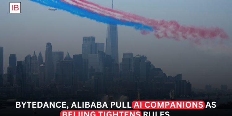 ByteDance and Alibaba Remove AI Companion Features as China Tightens AI Rules