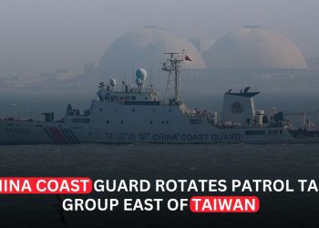 China Rotates Coast Guard Patrol East of Taiwan, Keeping Pressure on the Island