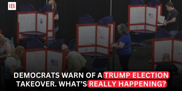 Democrats Raise Alarm Over Trump’s Removal of Federal Election Officials