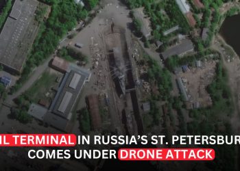 Drone Attack Hits Oil Terminal Near St. Petersburg, Raising Concerns Over Russian Energy Exports