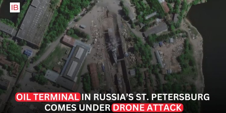 Drone Attack Hits Oil Terminal Near St. Petersburg, Raising Concerns Over Russian Energy Exports