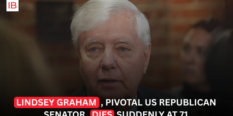 US Senator Lindsey Graham Dies at 71 After Brief Illness