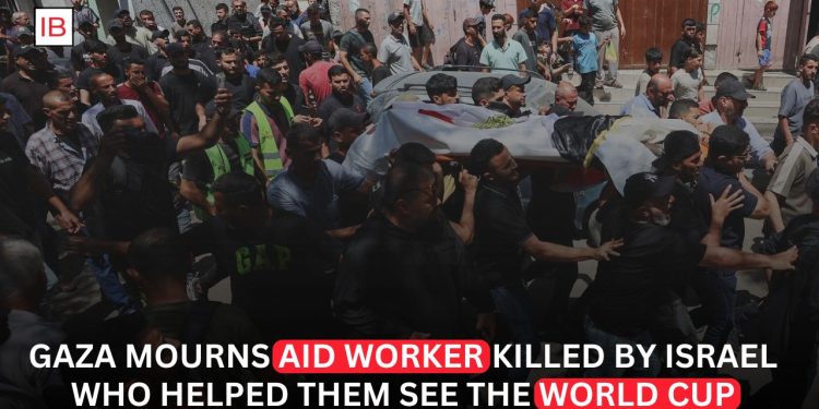 Gaza Mourns Aid Worker Who Brought World Cup Screenings to the Community