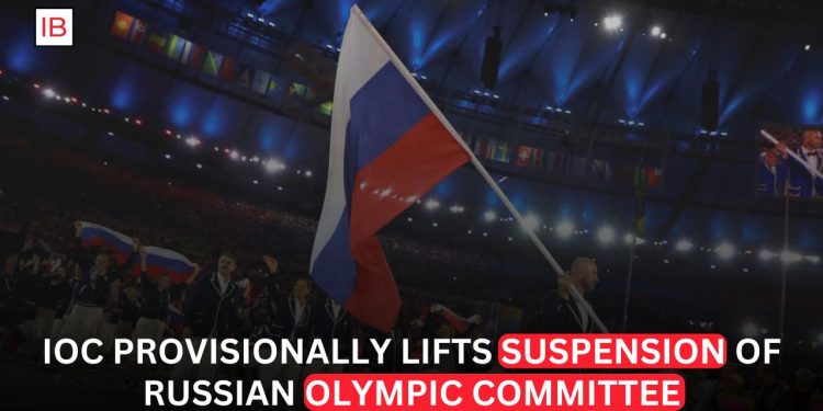 IOC Provisionally Lifts Suspension of Russian Olympic Committee Ahead of LA 2028