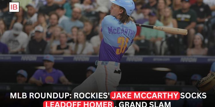 MLB Roundup Jake McCarthy Powers Rockies as Fourth of July Games Deliver Dramatic Results
