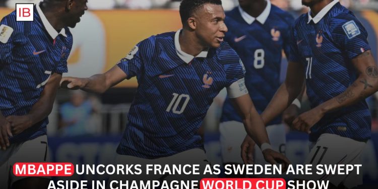 Mbappé Stars as France Crush Sweden 3-0 to Storm Into World Cup Last 16