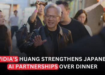 Nvidia's Jensen Huang Courts Japanese Suppliers Over Tokyo Dinner to Strengthen AI Supply Chain