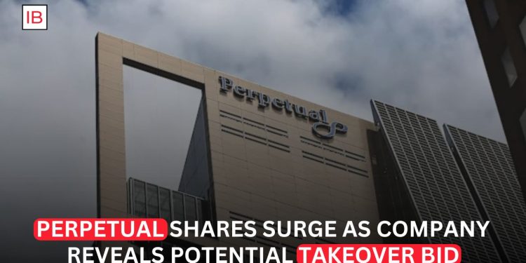 Perpetual Shares Surge After Company Reveals Potential Takeover Approach