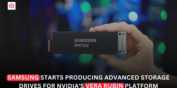 Samsung Begins Mass Production of Storage Drives for Nvidia’s Vera Rubin AI Platform