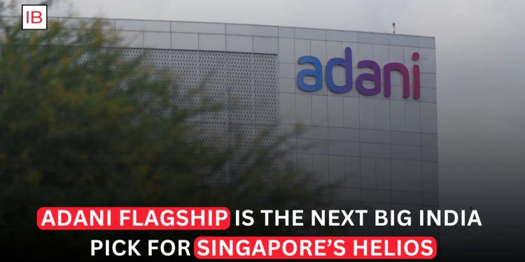 Singapore’s Helios Bets on Adani Enterprises as India’s Next Big Growth Story