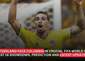 Switzerland and Colombia Battle for World Cup Quarterfinal Spot