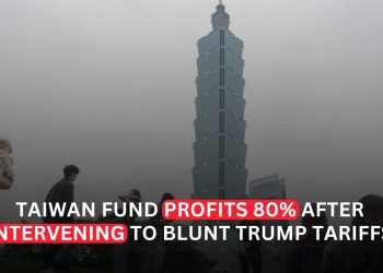 Taiwan's Market Stabilization Fund Earns 80% Profit After Supporting Stocks During Trump Tariff Turmoil