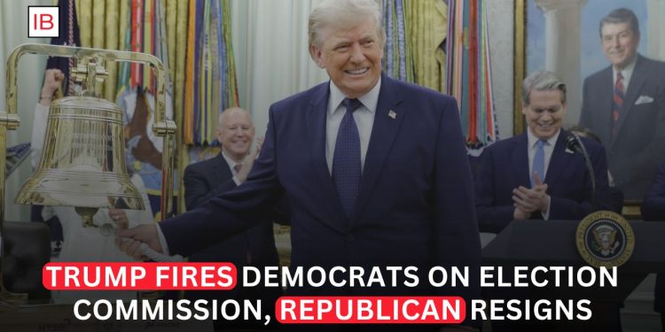 Trump Removes Democratic Election Commission Members as Republican Appointee Resigns