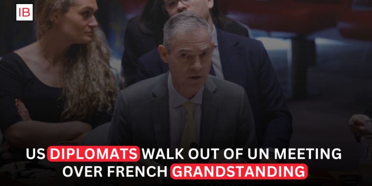 US Diplomats Walk Out of UN Meeting Over French Grandstanding