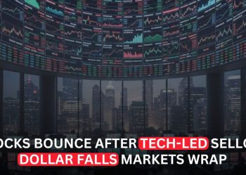 Wall Street Ends Mixed as Dow Hits Record High While AI and Chip Stocks Extend Selloff