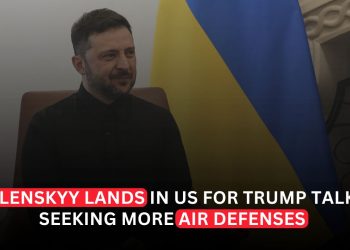 Zelenskyy Lands in US for Trump Talks, Seeking More Air Defenses