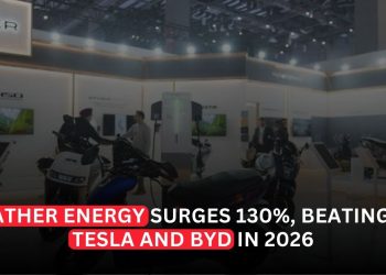 Ather Energy’s 130% Stock Surge Leaves Tesla and BYD Behind in 2026