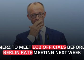 Merz Set to Meet ECB Officials Ahead of Key Berlin Rate Meeting