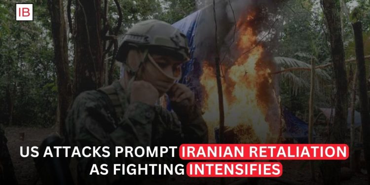 US Attacks Trigger Iranian Retaliation as Fighting Intensifies Across the Middle East